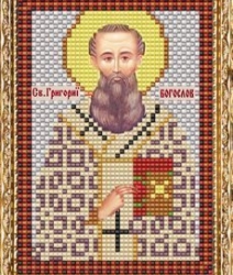 Набор для вышивания бисером ВБ-112 "Икона Св. Григория Богослова"
